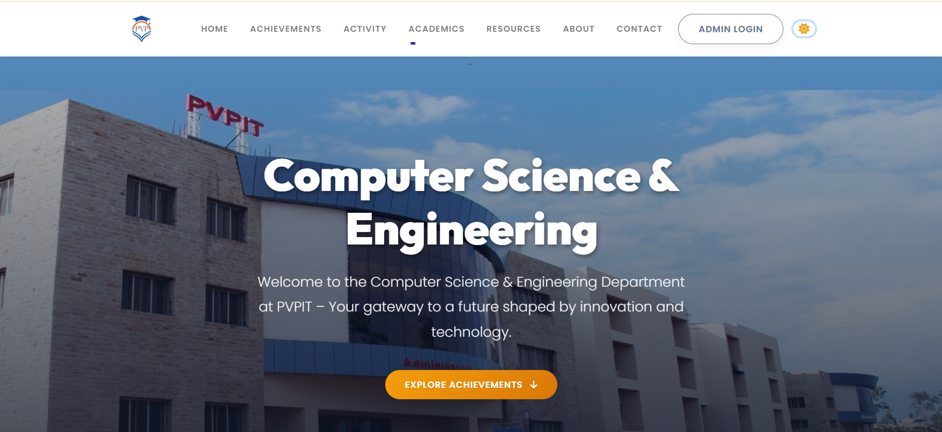 CSE Department Website
